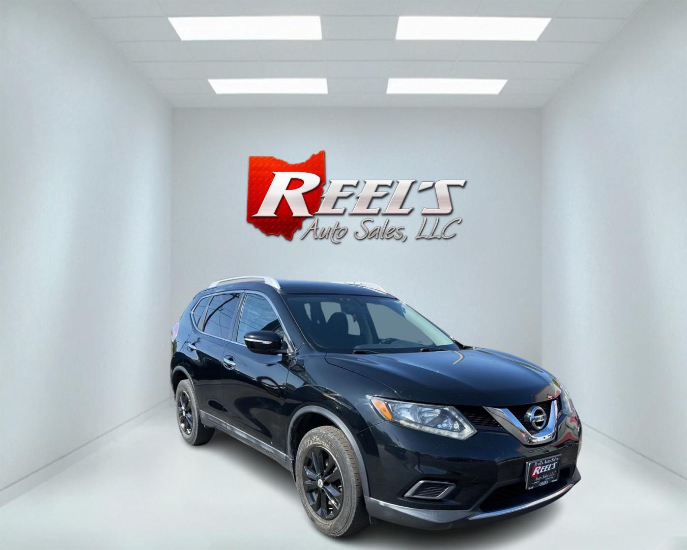 2014 Black /Black Nissan Rogue SV AWD (5N1AT2MV7EC) with an 2.5L I4 DOHC 16V engine, Automatic transmission, located at 547 E. Main St., Orwell, OH, 44076, (440) 437-5893, 41.535435, -80.847855 - 2014 Nissan Rogue SV AWD ---- This 2014 Nissan Rogue will give you everything you want in a crossover. With all wheel drive, great gas mileage, and plenty of technology you will be set no matter what ---- Fully Serviced and Recently Detailed ---- Reel's Auto Sales is located in both Chardon and Orwe - Photo#1